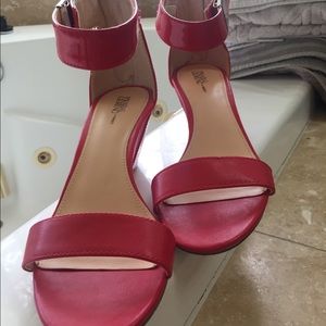 Shoes matching dress for sale by the same designer